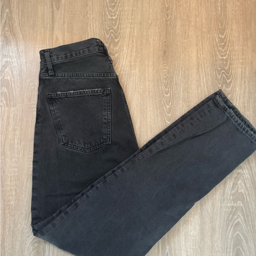 Agolde 90s pinch waist in black tea